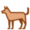 Dog emoji on HTC